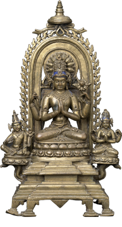 Four-armed Avalokiteshvara Bodhisattva