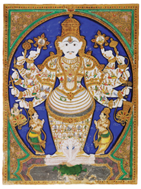 毗濕奴的宇宙形象－Cosmic Form of Vishnu